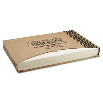 Bagcraft Grease-proof Quilon Pan Liners, 16.38 X 24.38, White, 1,000 Sheets-carton freeshipping - TVN Wholesale